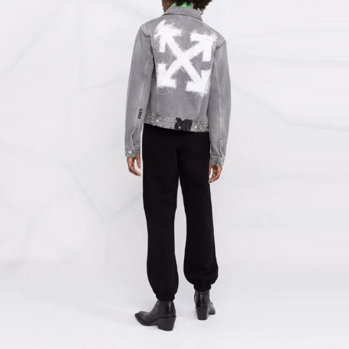 Off-White Men’ s SS21 Logo Sports Pants/Trousers/Joggers Black