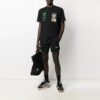 Off-White Men’ s SS21 Loose Alphabet Waist Cycling Shorts Black