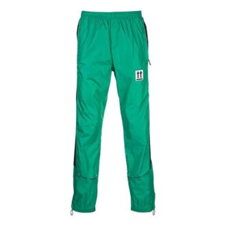 Off-White Men’ s SS21 Side Stripe Athleisure Casual Sports Pants Slim Fit Green Off-White Men’ s SS21 Side Stripe Athleisure Casual Sports Pants Slim Fit Green