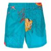 Off-White Men’ s SS21 Small Printing Lake Blue Pants