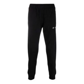 Off-White Men’ s SS21 Solid Color logo Sports Pants/Trousers/Joggers Black Off-White Men’ s SS21 Solid Color logo Sports Pants/Trousers/Joggers Black