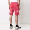 Off-White Men’ s SS21 Straight Sports Red Shorts