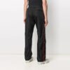 Off-White Men’ s SS21 Zipper Detail Logo Sports Pants/Trousers/Joggers Black