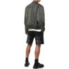 Off-White Men’ s SS22 Alphabet Logo Printing Straight Shorts Loose Fit Black