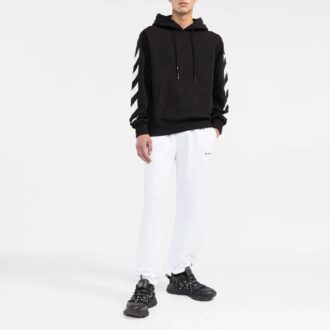 Off-White Men’ s SS22 Arrow Pattern Printing Loose Fit Autumn Black Off-White Men’ s SS22 Arrow Pattern Printing Loose Fit Autumn Black