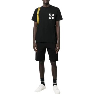 Off-White Men’ s SS22 Arrow Printing Short Sleeve Black T-Shirt Off-White Men’ s SS22 Arrow Printing Short Sleeve Black T-Shirt