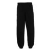 Off-White Men’ s SS22 Back Logo Printing Bundle Feet Sports Pants/Trousers/Joggers Black