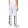 Off-White Men’ s SS22 Iconic Twill Printing Sports Pants/Trousers/Joggers Version Light Grey
