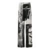 Off-White Men’ s SS22 Ink High Waist Straight Casual Pants/Trousers Loose Fit