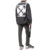 Off-White Men’ s SS22 Lapel Long Sleeves Denim Gray Shirt