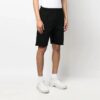 Off-White Men’ s SS22 Logo Arrow Printing Casual Straight Shorts Loose Fit Black
