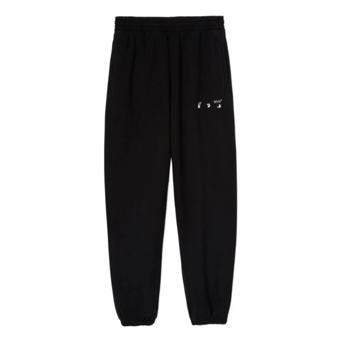 Off-White Men’ s SS22 Logo Bundle Feet Sports Pants/Trousers/Joggers Black