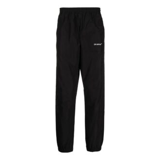 Off-White Men’ s SS22 Logo Printing Diagonal Stripes Bundle Feet Sports Pants/Trousers/Joggers Black Off-White Men’ s SS22 Logo Printing Diagonal Stripes Bundle Feet Sports Pants/Trousers/Joggers Black