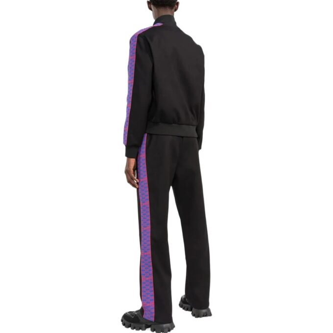 Off-White Men’ s SS22 Logo Printing Straight Sports Pants/Trousers/Joggers Loose Fit Black