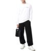 Off-White Men’ s SS22 Logo Round Neck Long Sleeves Version White