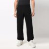 Off-White Men’ s SS22 Printing Straight Loose Casual Long Pants/Trousers Black