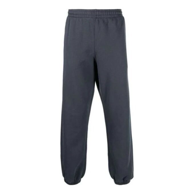 Off-White Men’ s SS22 Solid Color Bundle Feet Cotton Casual Pants/Trousers Autumn Blue