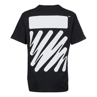 Off-White Men’ s SS22 Solid Color Cotton Printing Short Sleeve Black T-Shirt Off-White Men’ s SS22 Solid Color Cotton Printing Short Sleeve Black T-Shirt