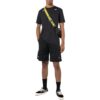 Off-White Men’ s SS22 Solid Color Drawstring Straight Shorts Black