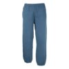 Off-White Men’ s SS22 Solid Color Elastic Waistband Sports Pants/Trousers/Joggers Blue