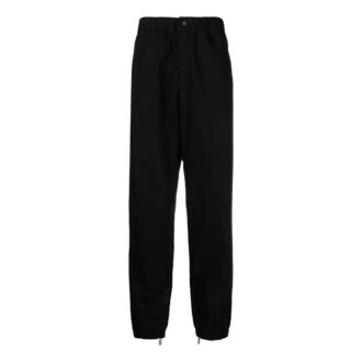Off-White Men’ s SS22 Solid Color Elastic Waistband Straight Casual Pants/Trousers Version Black Off-White Men’ s SS22 Solid Color Elastic Waistband Straight Casual Pants/Trousers Version Black