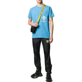 Off-White Men’ s SS22 Solid Color Label Elastic Waistband Sports Pants/Trousers/Joggers Version Black Off-White Men’ s SS22 Solid Color Label Elastic Waistband Sports Pants/Trousers/Joggers Version Black