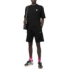 Off-White Men’ s SS22 Solid Color Logo Embroidered Short Sleeve Black T-Shirt