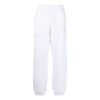 Off-White Men’ s SS22 Solid Color Logo Printing Stripe Sports Pants/Trousers/Joggers Version White
