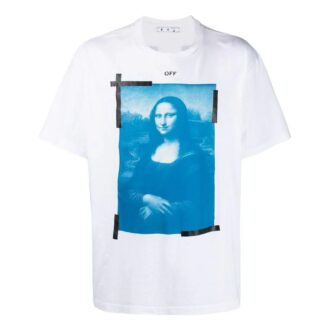 Off-White Men’ s SS22 Solid Color Round Neck Short Sleeve Version White T-Shirt Off-White Men’ s SS22 Solid Color Round Neck Short Sleeve Version White T-Shirt