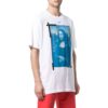 Off-White Men’ s SS22 Solid Color Round Neck Short Sleeve Version White T-Shirt