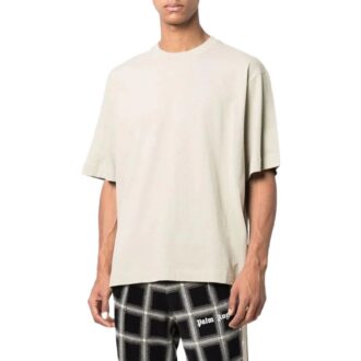 Off-White Men’ s SS22 Solid Color Rubber Arrow Short Sleeve Creamy White T-Shirt Off-White Men’ s SS22 Solid Color Rubber Arrow Short Sleeve Creamy White T-Shirt