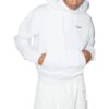 Off-White Men’ s SS22 Solid Color Short Casual Long Sleeves Version White