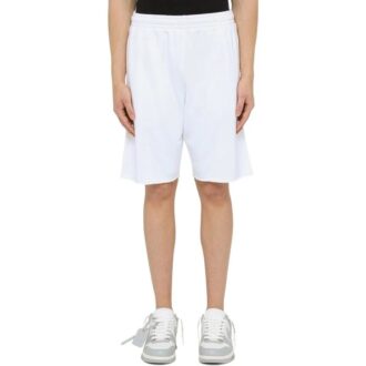 Off-White Men’ s SS22 Solid Color Shorts Version White