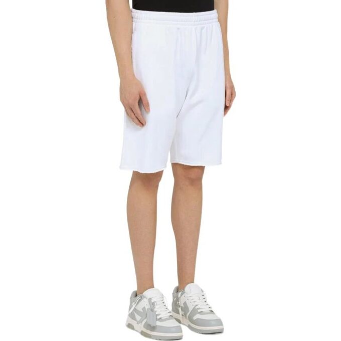 Off-White Men’ s SS22 Solid Color Shorts Version White
