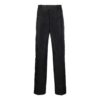 Off-White Men’ s SS22 Solid Color Straight Casual Pants/Trousers Black