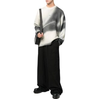 Off-White Men’ s SS22 Solid Color Straight Casual Pants/Trousers Loose Fit Black Off-White Men’ s SS22 Solid Color Straight Casual Pants/Trousers Loose Fit Black