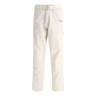 Off-White Men’ s SS22 Solid Color Straight Casual Pants/Trousers White Off-White Men’ s SS22 Solid Color Straight Casual Pants/Trousers White