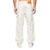 Off-White Men’ s SS22 Solid Color Straight Casual Pants/Trousers White