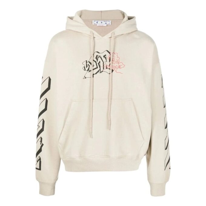Off-White Men’ s SS22 Stripe Arrow Beige