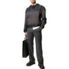Off-White Men’ s SS22 Stripe Hooded Long Sleeves Version Black