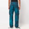 Off-White Men’ s SS22 Tie Dye Cargo Casual Long Pants/Trousers Blue