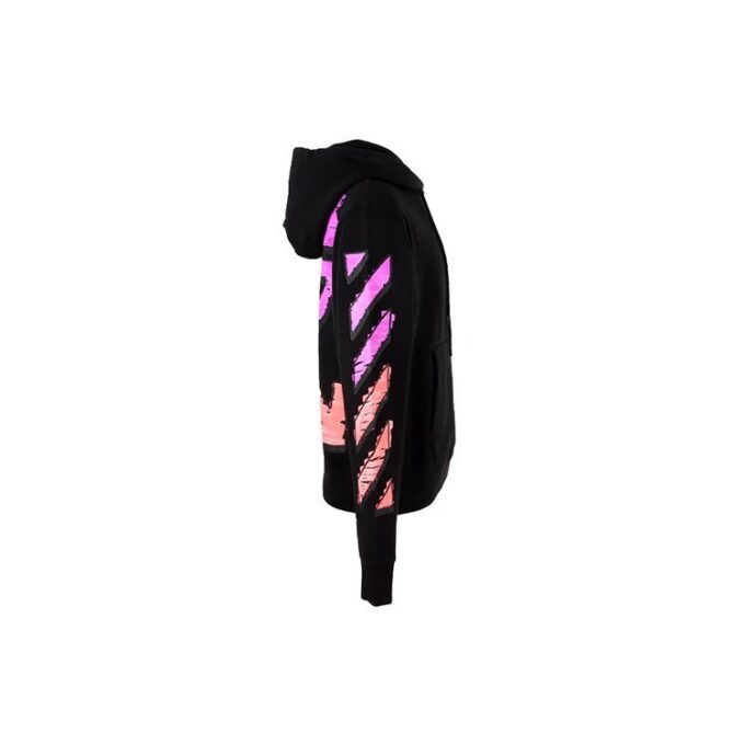 Off-White Men’ s Stripe Drawstring Black
