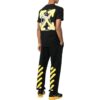 Off-White Men’ s Stripe Logo Printing Casual Sports Pants/Trousers/Joggers Version Black