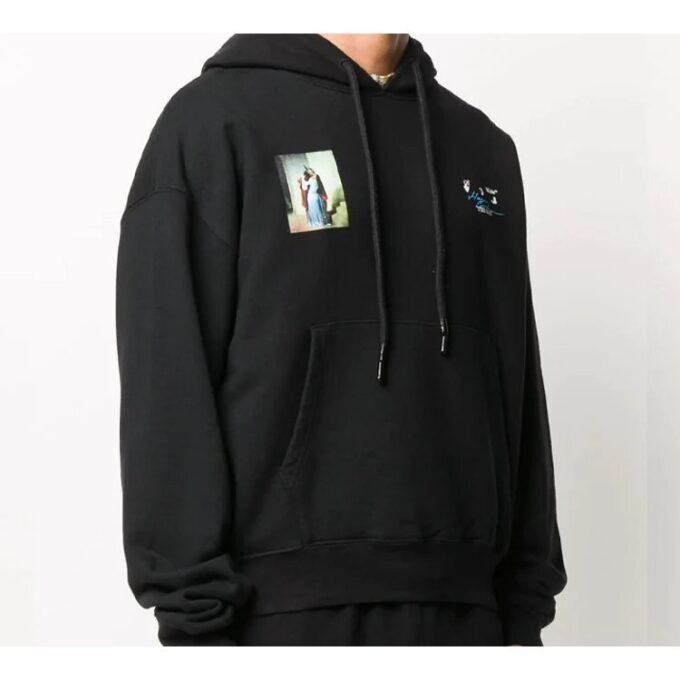 Off-White Men’ s The Kiss Printing Black