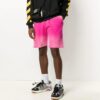 Off-White Men’ s Tie Dye Shorts Pink