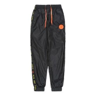 Off-White Men’ s Track Pants Thin Sports Pants/Trousers/Joggers Black