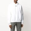 Off-White Men’ s Wavy Logo Slogan Printing