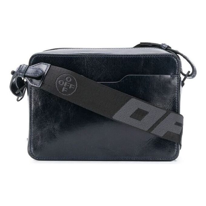 Off-White Men’ s Webbing Black Shoulder Bag