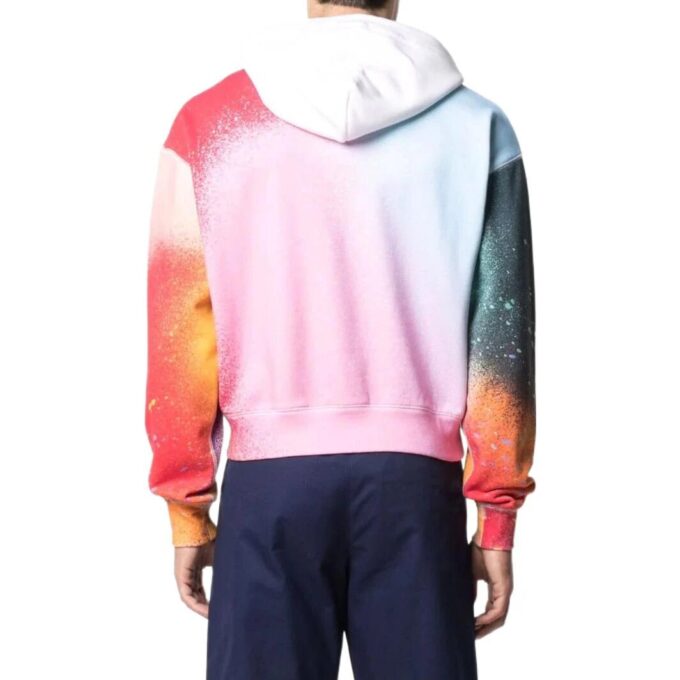 Off-White Men’ s x GAMAKATSU Crossover SS22 Chest Logo Embroidered Long Sleeves Loose Fit