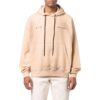Off-White Men’ s x Mercedes-Benz Mercedes Benz Crossover SS22 Solid Color Hooded Pullover Long Sleeves Beige
